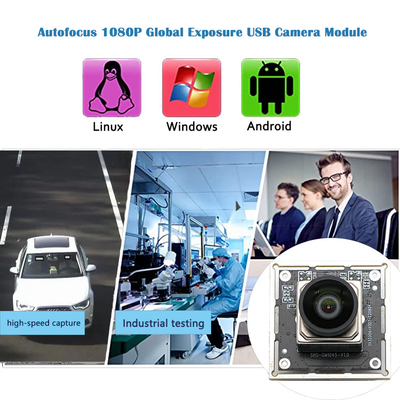 200 Вт 1080P AR0234 Глобальная экспозиция Автофокус USB Модуль высокоскоростной камеры