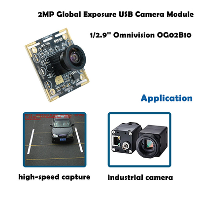 Шторка модуля камеры USB OG02B10 60FPS глобальная для промышленных применений компьютерного зрения